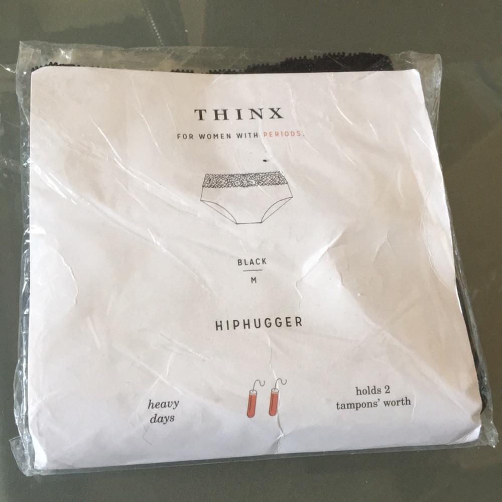 New Thinx hiphugger underwear